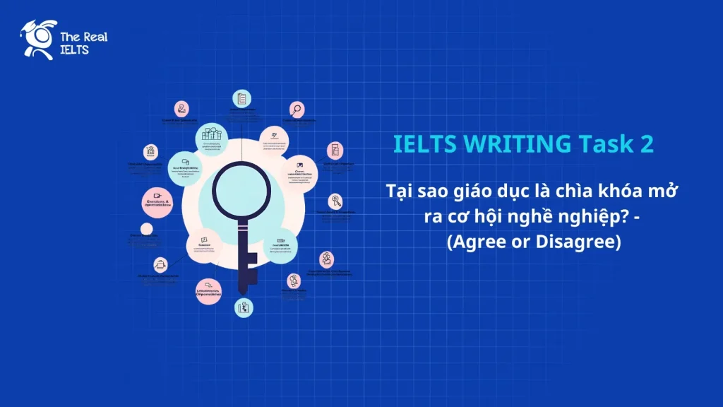 ielts-writing-giao-duc-chia-khoa-agree-or-disagree