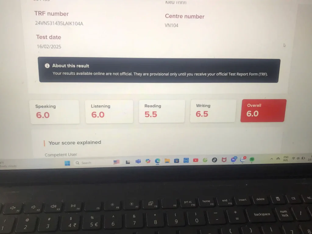 The Real IELTS Luyện thi IELTS Online Lại Kiều Trinh Lại Kiều Trinh