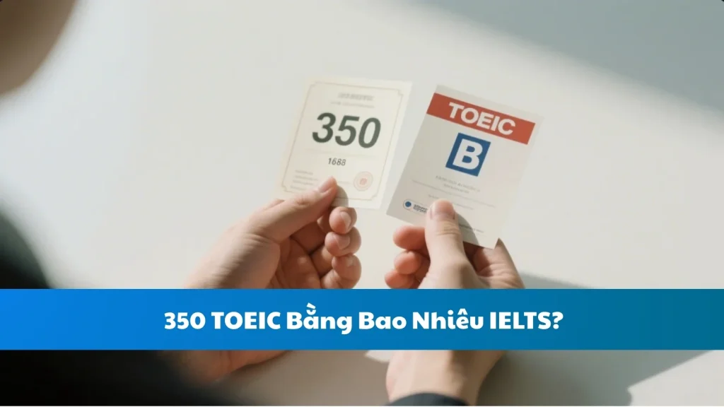 350 TOEIC Bằng Bao Nhiêu IELTS?