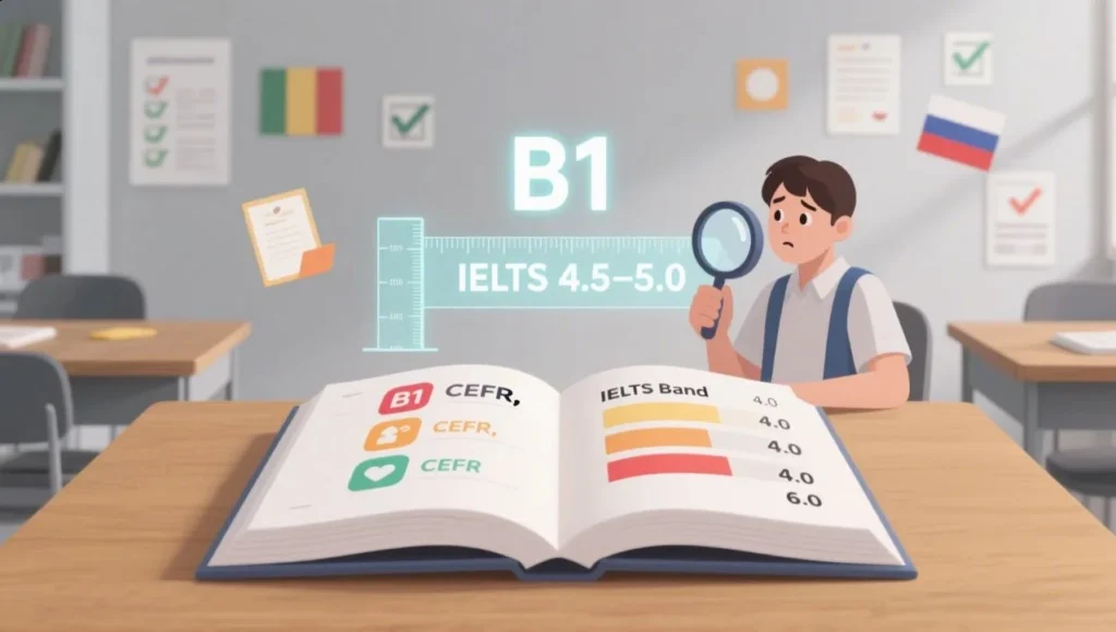 B1 Tương Đương Bao Nhiêu IELTS?