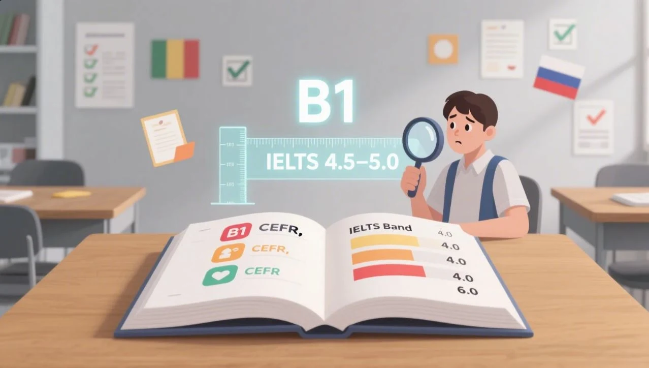 B1 Tương Đương Bao Nhiêu IELTS?
