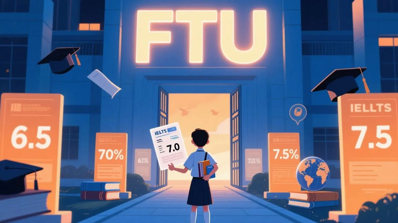 FTU Lấy IELTS Bao Nhiêu?