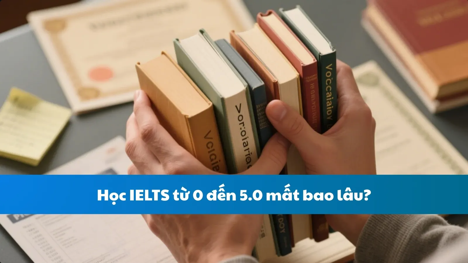 Học IELTS từ 0 đến 5.0 mất bao lâu?