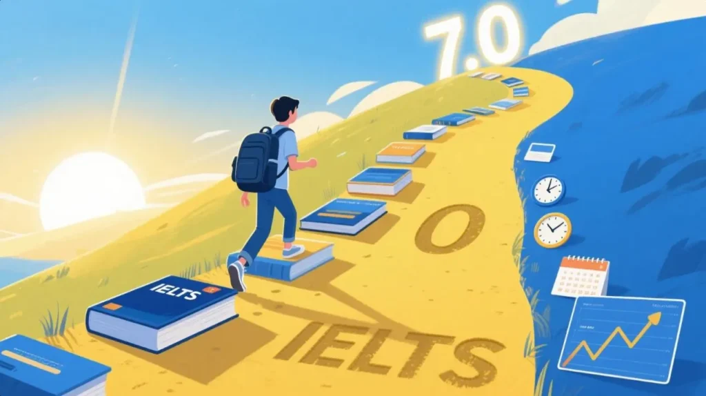 Học IELTS từ 0 lên 7.0 mất bao lâu?
