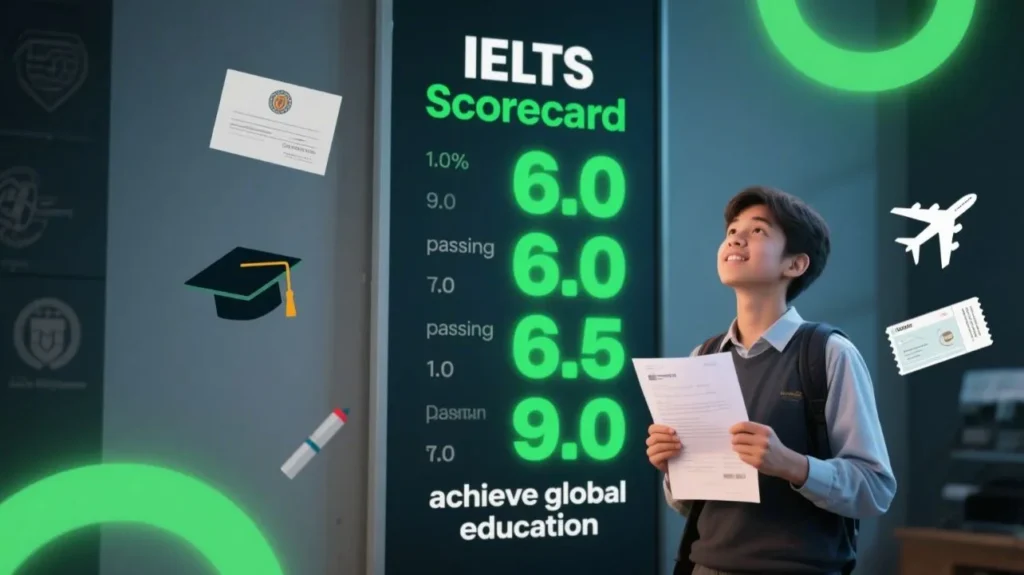 Thi IELTS bao nhiêu điểm là đậu?