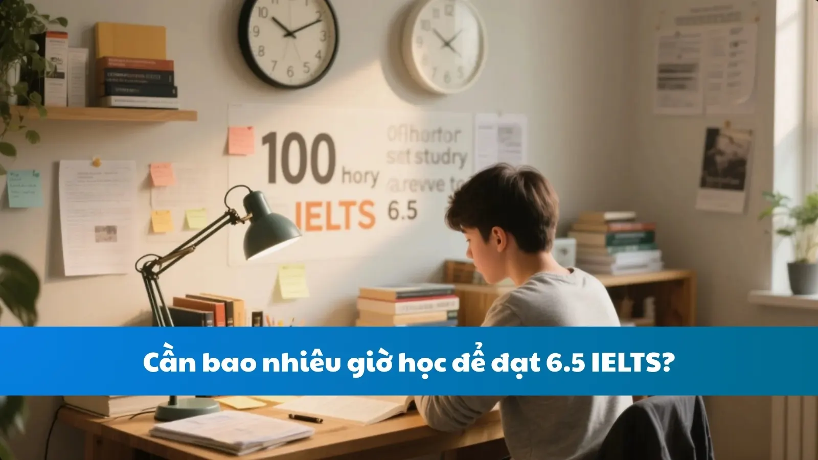 Cần bao nhiêu giờ học để đạt 6.5 IELTS?
