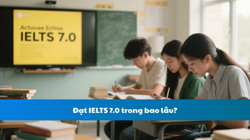 Đạt IELTS 7.0 trong bao lâu?