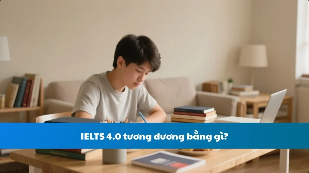 IELTS 4.0 tương đương bằng gì?