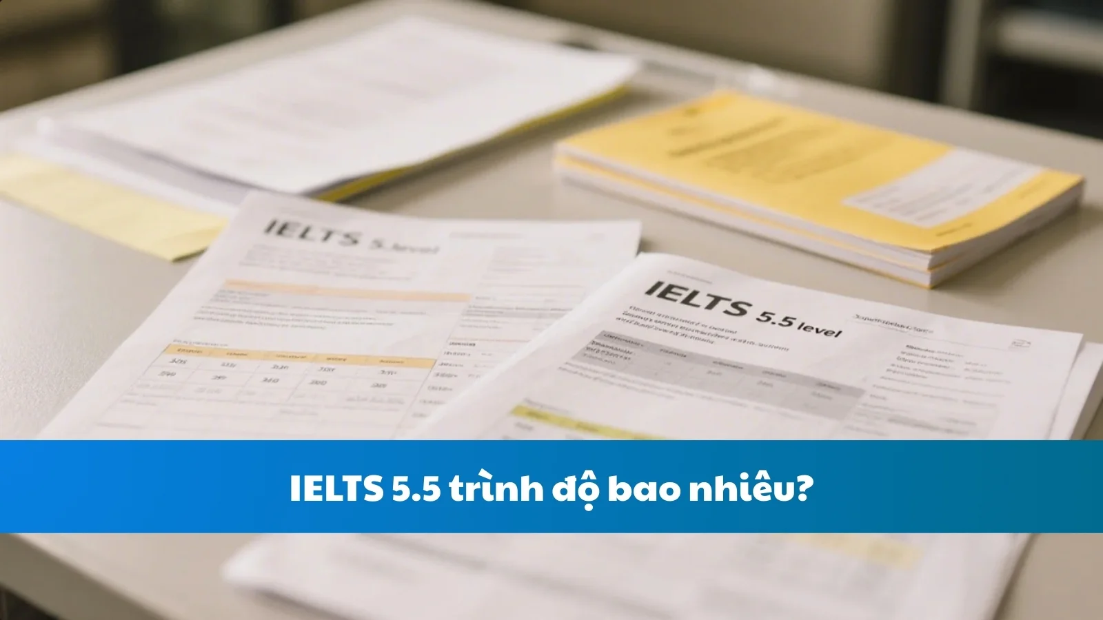 IELTS 5.5 trình độ bao nhiêu?