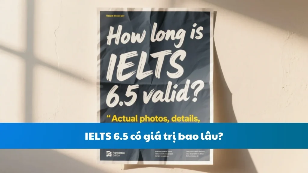 IELTS 6.5 có giá trị bao lâu?