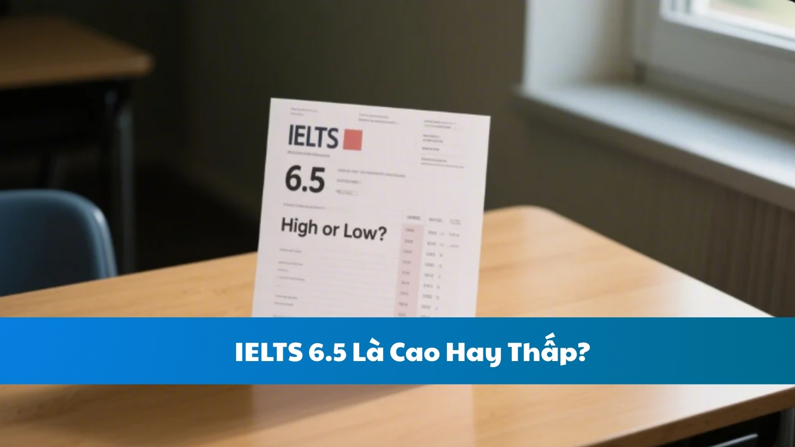 IELTS 6.5 Là Cao Hay Thấp?