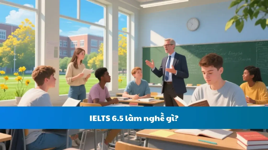 IELTS 6.5 làm nghề gì?