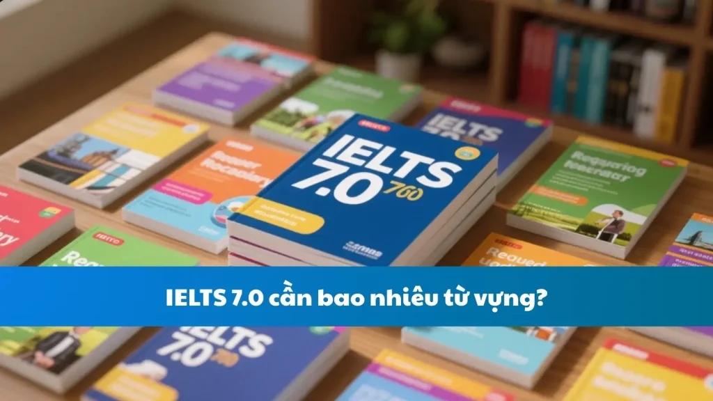 IELTS 7.0 cần bao nhiêu từ vựng?