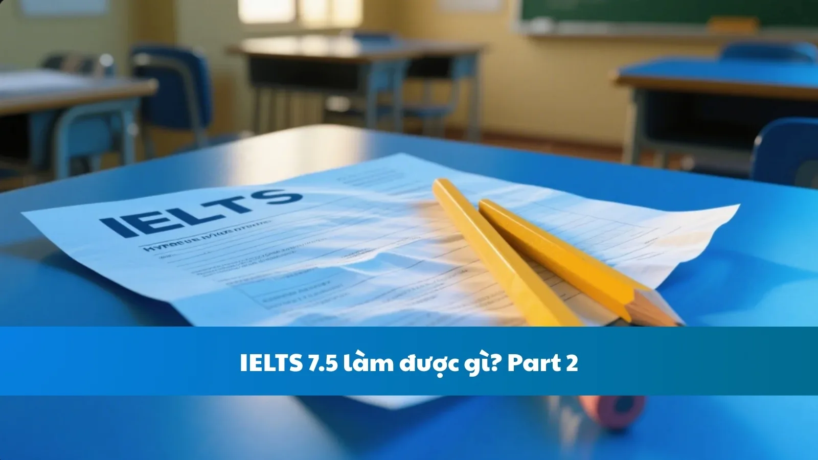 IELTS 7.5 làm được gì? Part 2