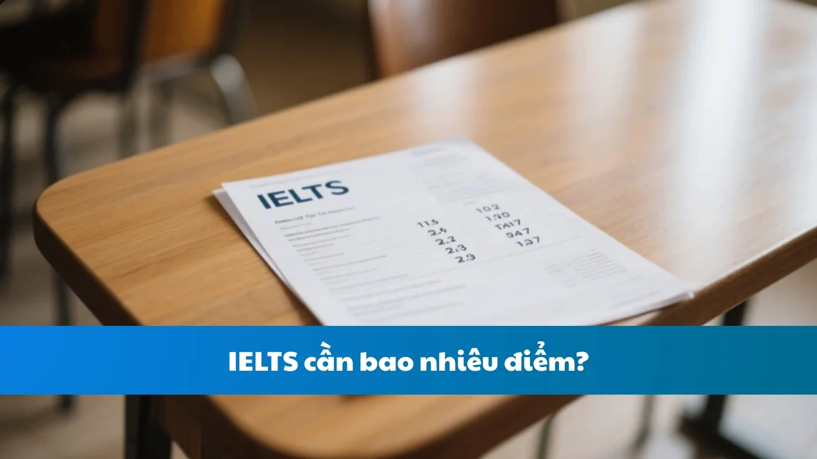 IELTS cần bao nhiêu điểm?