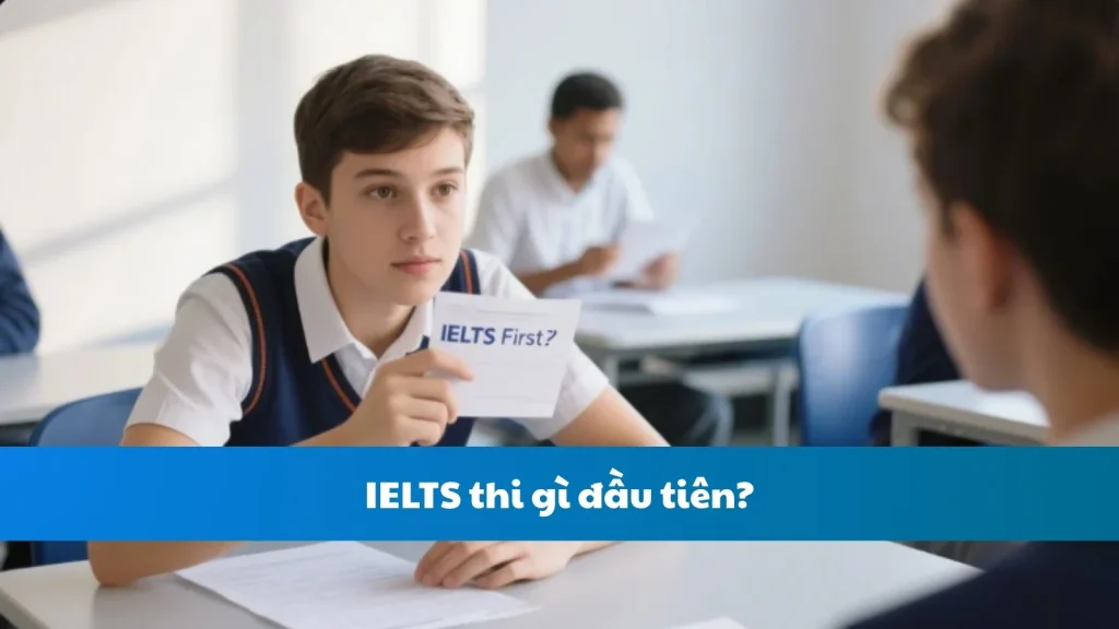 IELTS thi gì đầu tiên?