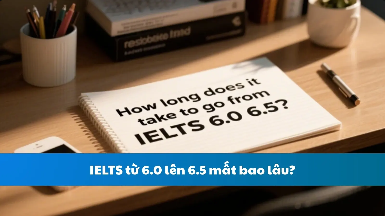 IELTS từ 6.0 lên 6.5 mất bao lâu?