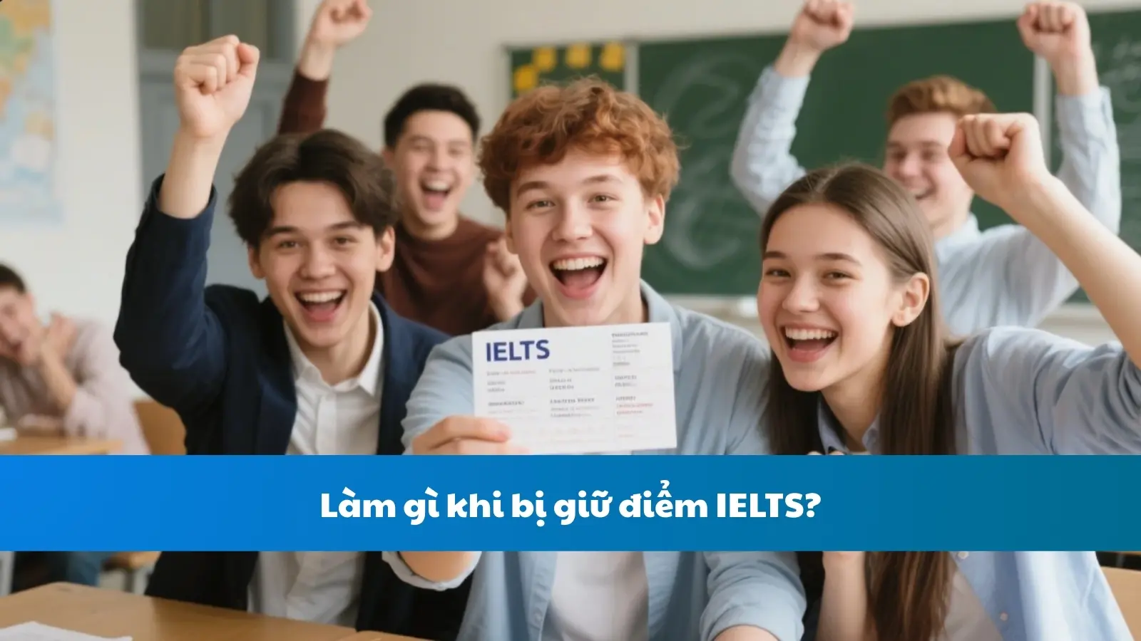 Làm gì khi bị giữ điểm IELTS?