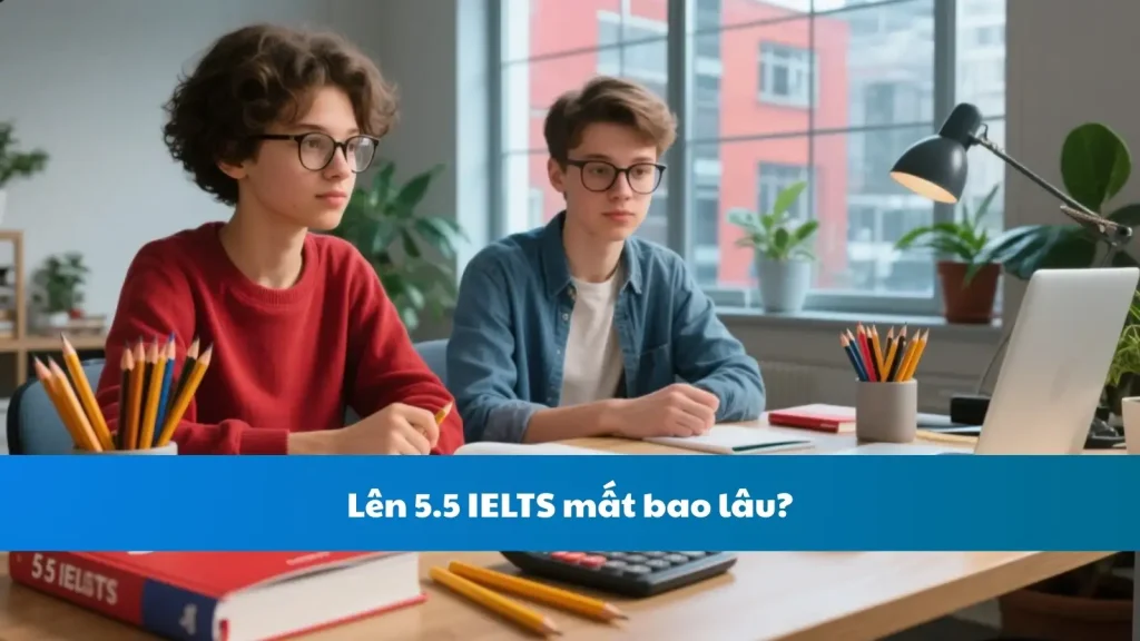 Lên 5.5 IELTS mất bao lâu?