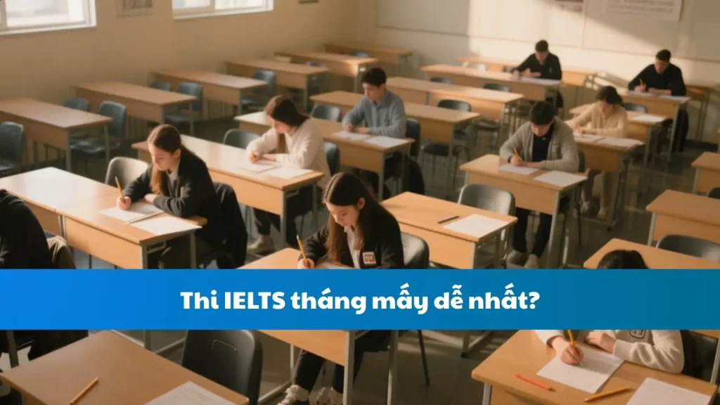 Thi IELTS tháng mấy dễ nhất?