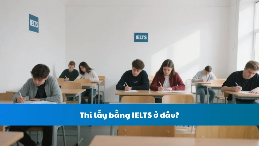 Thi lấy bằng IELTS ở đâu?