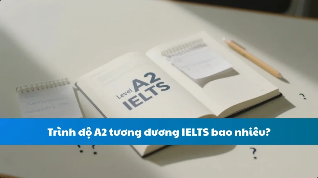 Trình độ A2 tương đương IELTS bao nhiêu?