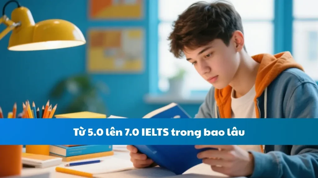 Từ 5.0 lên 7.0 IELTS trong bao lâu