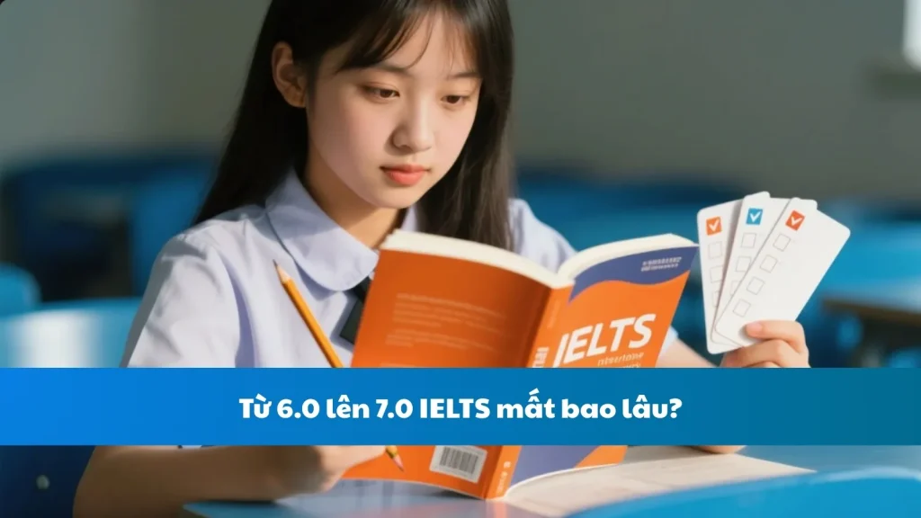 Từ 6.0 lên 7.0 IELTS mất bao lâu?