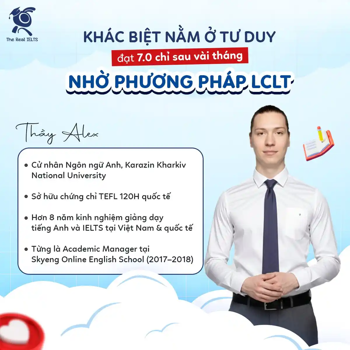 thầy alex - The Real IELTS