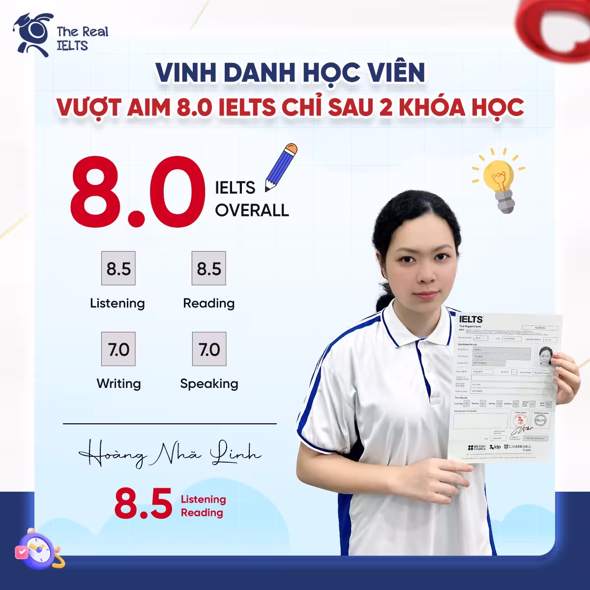 Mẹ Ở Nhà Dặn 7.0 Là Giỏi Rồi Nhưng Linh Mang Về Cho Mẹ 8.0 Luôn: Bí Quyết Bứt Phá Band Điểm IELTS 2026