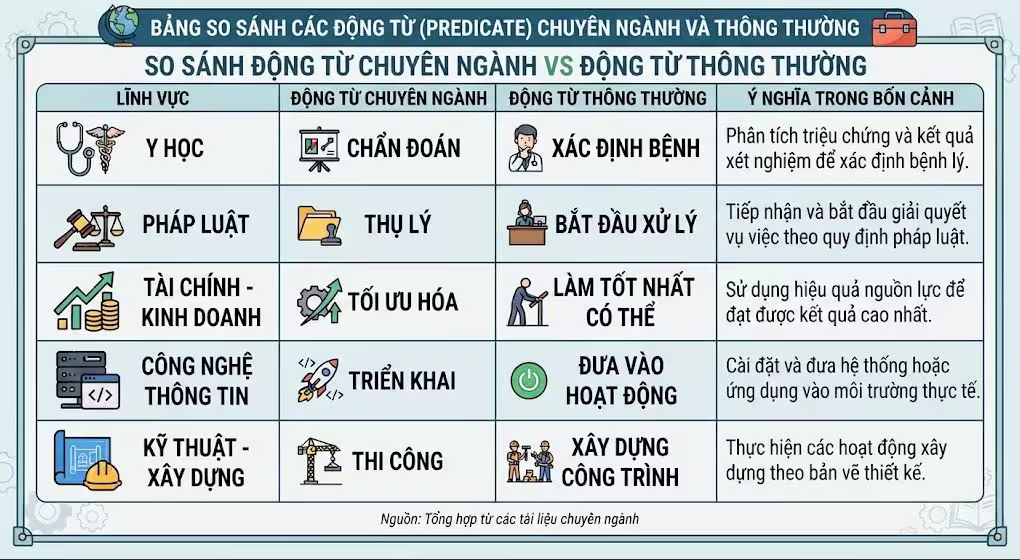 Từ vựng chuyên ngành IELTS Writing Task 1