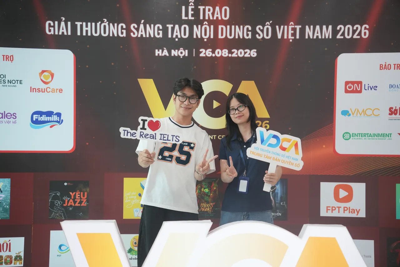 Nhà tài trợ Bạc Giải thưởng Sáng tạo nội dung số VCA 2026 (08/2026): The Real IELTS